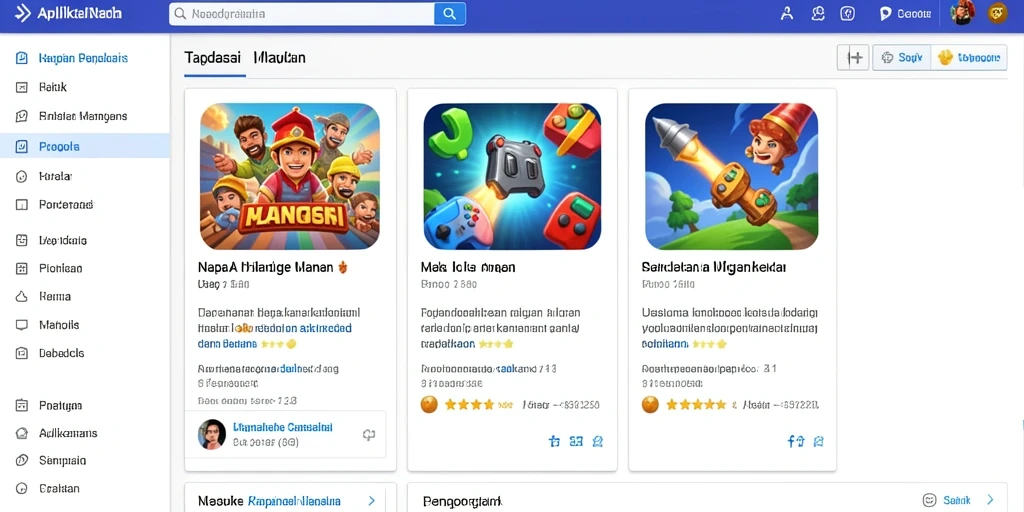 Tampilan antarmuka yang user-friendly.