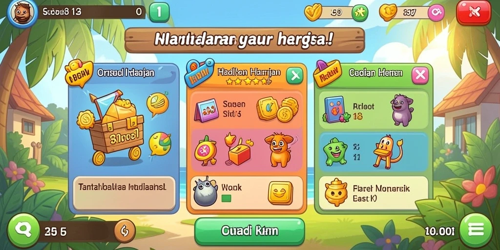 Tangkapan layar menampilkan grafik luar biasa dalam permainan.