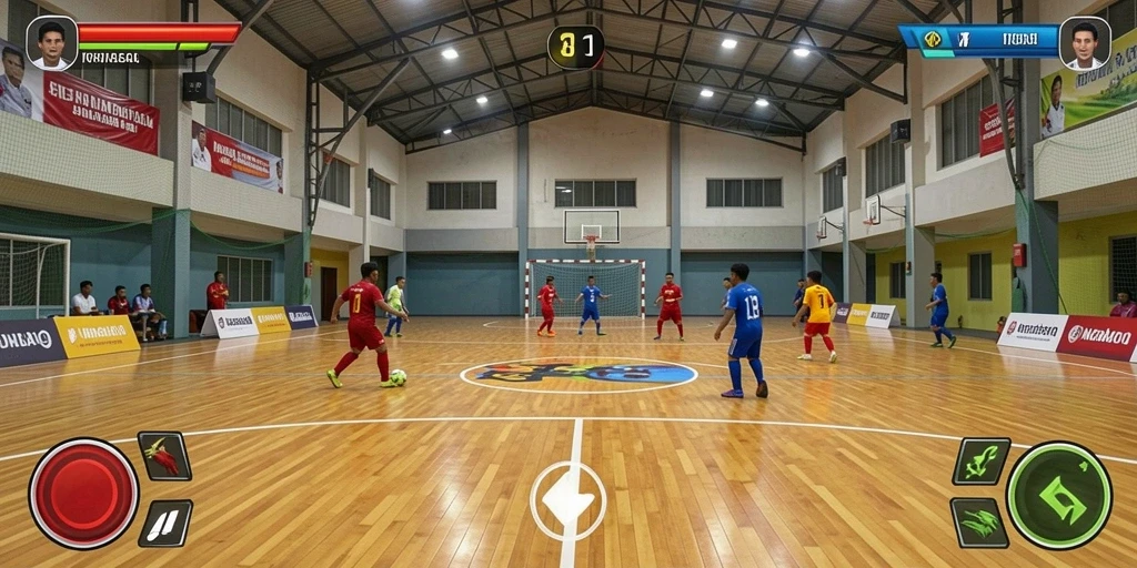 Screenshot menampilkan dunia yang menakjubkan dalam 6CF.