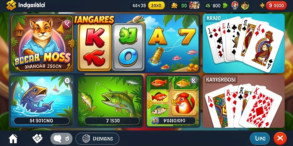 Tampilan awal game 8HHH yang memukau.