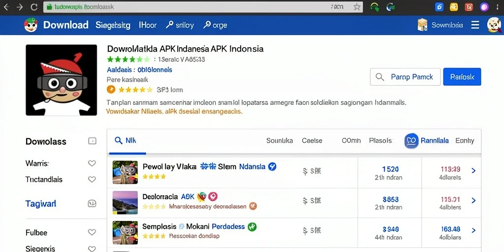 Menampilkan karakter utama dalam aksi penuh.