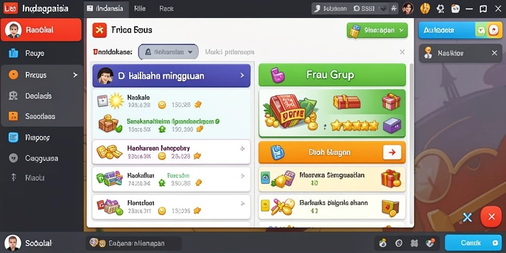 Screenshot menampilkan karakter utama dalam aksi.
