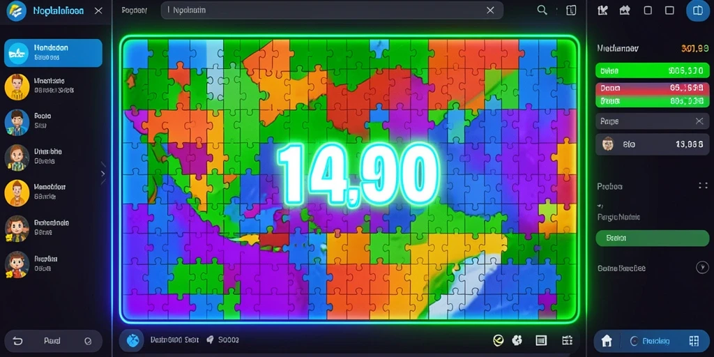 Screenshot menunjukkan karakter utama dalam aksi.
