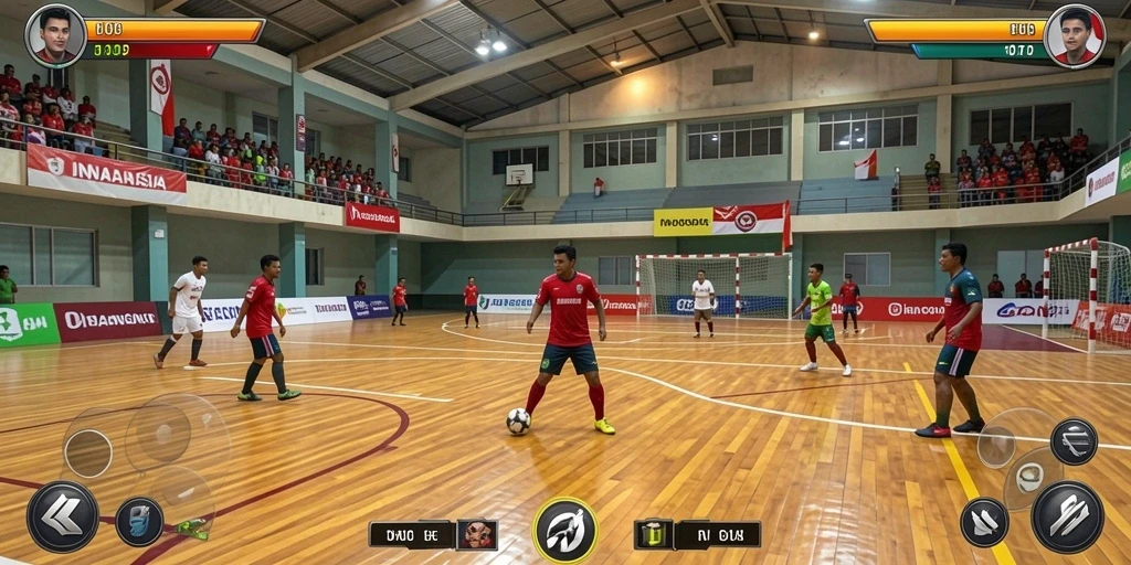 Tampilan antarmuka utama GUS77 yang menarik.