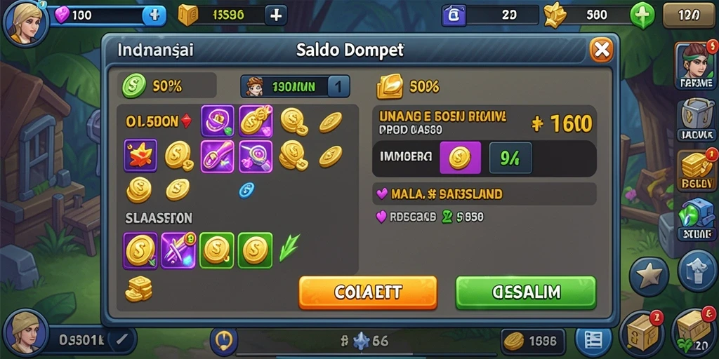 Screenshot menampilkan tampilan menu utama aplikasi INDOWIN168.