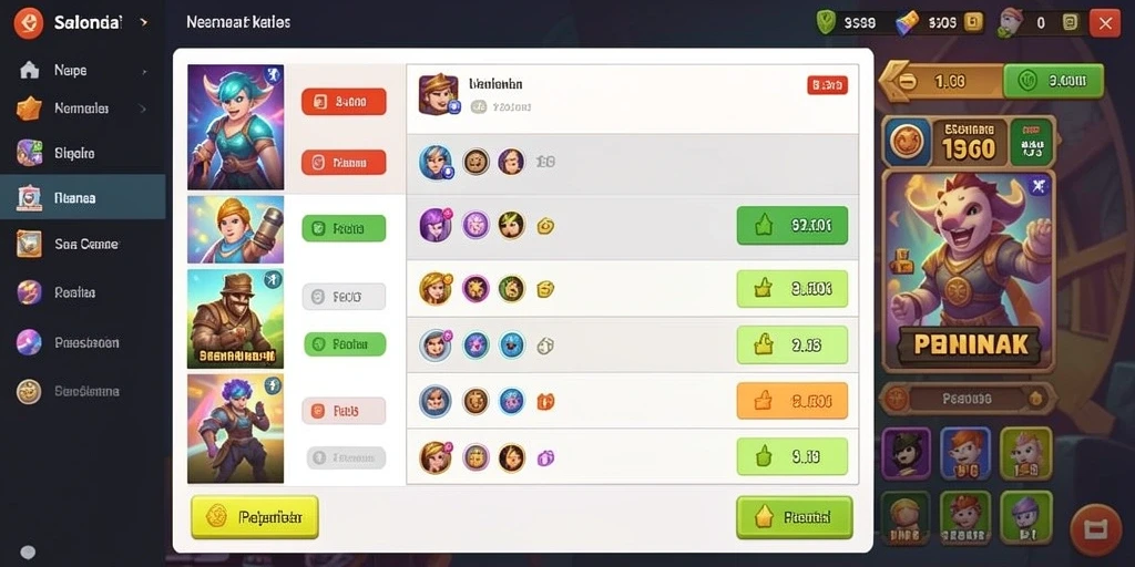 Tangkapan layar gameplay KAISAR888 yang menampilkan misi menarik.