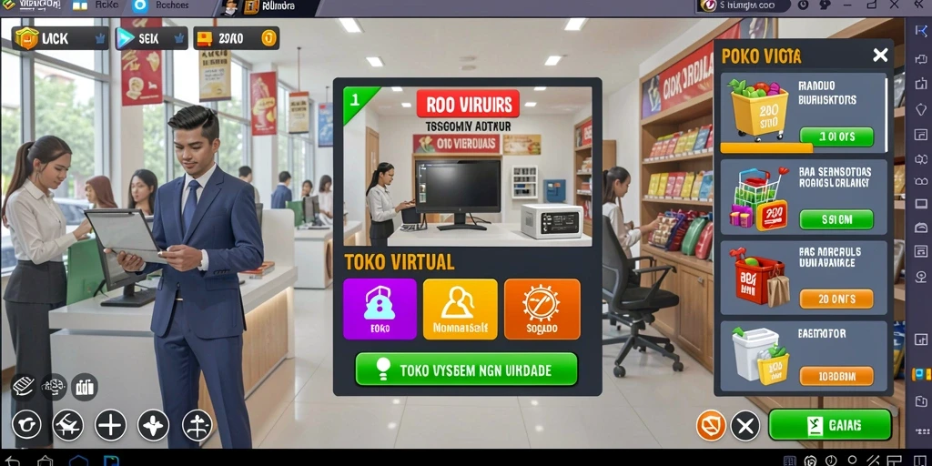 Tampilan antarmuka yang user-friendly dan menarik.