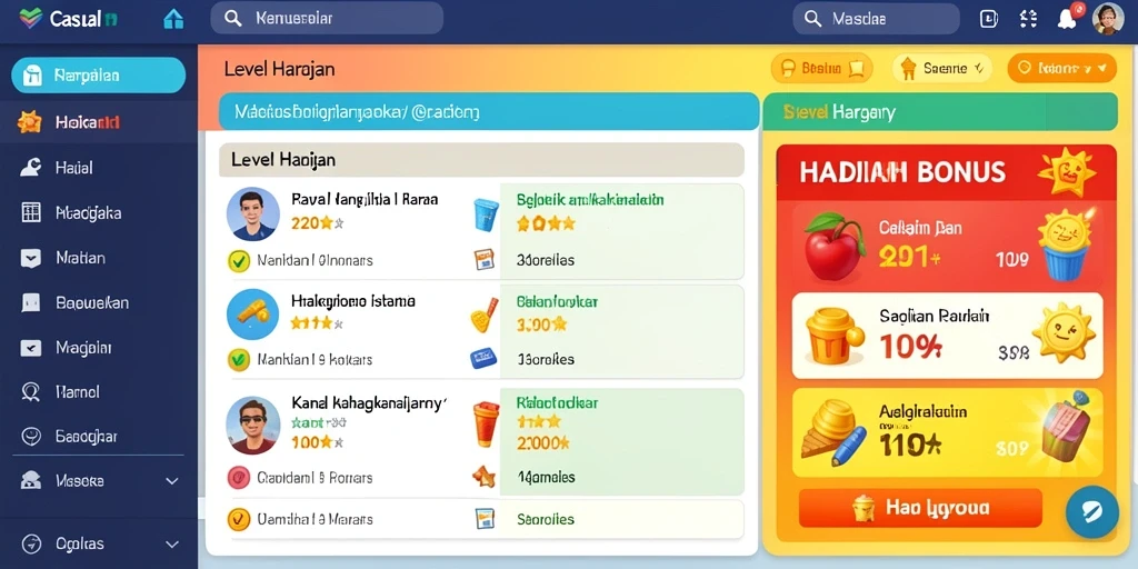 Tampilan antarmuka yang ramah dan intuitif.