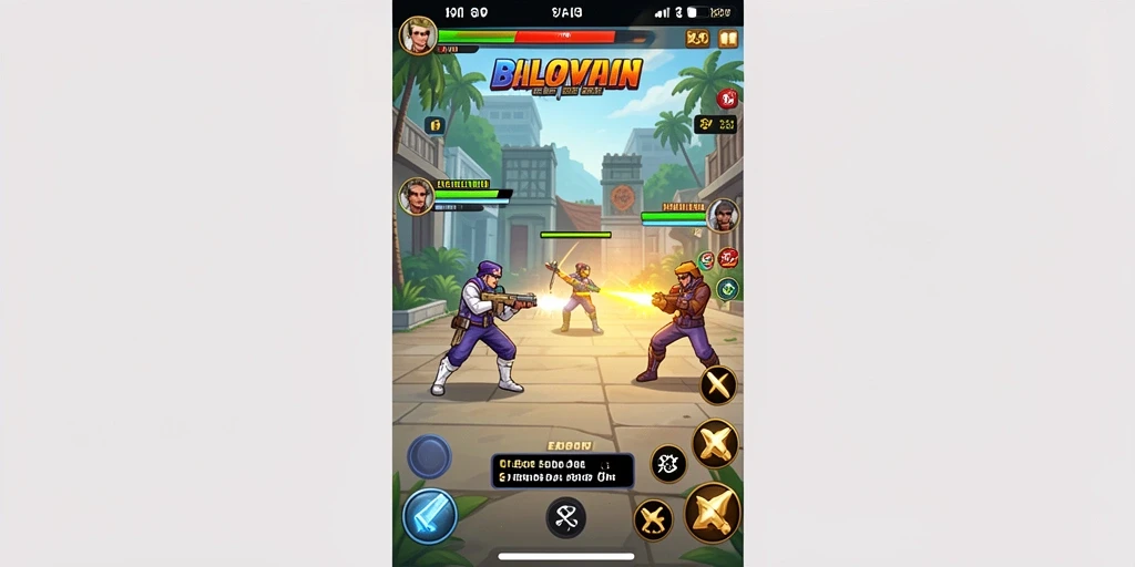 Screenshot menunjukkan suasana permainan yang mendebarkan.