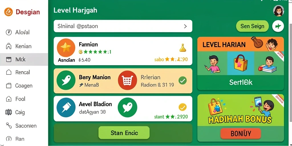 Tampilan antarmuka yang user-friendly dan menarik.