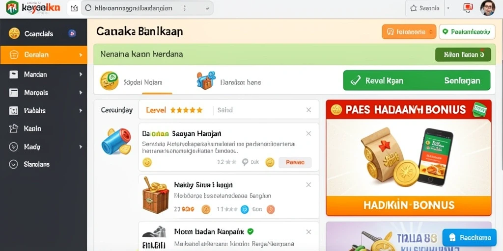Screenshot menunjukkan karakter utama berlari di hutan.